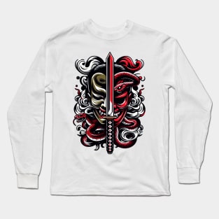 Yakuza Two Mask Long Sleeve T-Shirt